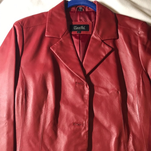excelled women's leather jacket